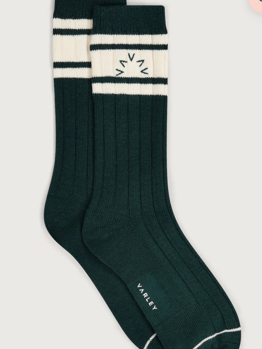 Varley Malissa Pkush Wide Rib Sock- Canifer
